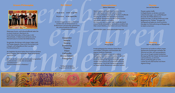 Vorderseite Flyer Veranstaltung